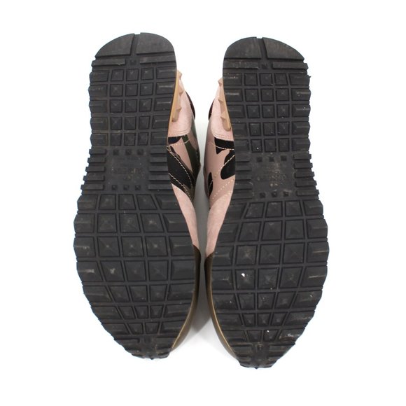 Valentino Camouflage Rockrunner Suede Leather Low Top  display picture 3